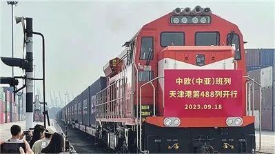 中欧班列累计开行5431列，发运集装箱57.1万标箱！